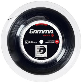 tennis string of the brand Signum Pro model Tornado in the color black as a roll and string set