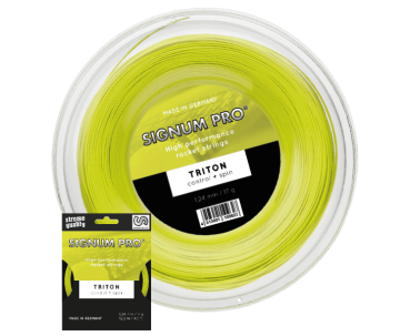 Signum Pro Triton Tennissaite in Lemon als Saiten-Set und 200 m Rolle
