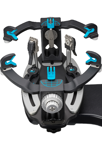 6-Punkt-Aufspannsystem und Dualzangen der Signum Pro S-7000 Professional