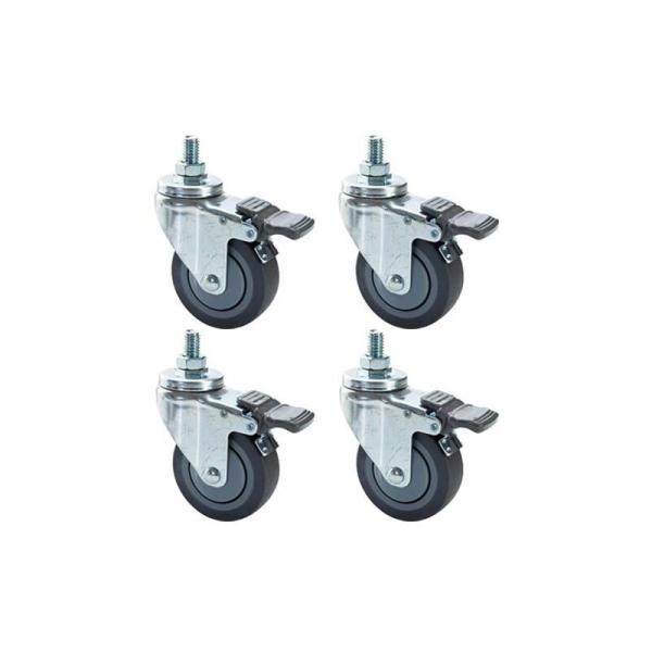 Gamma Rollenset Premium/Professional mit vier einzeln feststellbaren Rollen